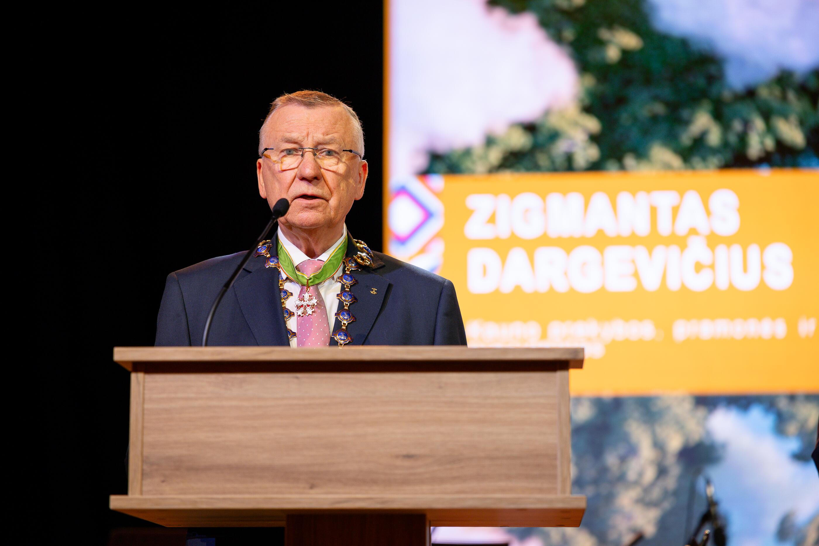 Svarba: Z. Dargevičius pažymėjo, kad rūmai turi svarų balsą formuojant šalies politiką.
