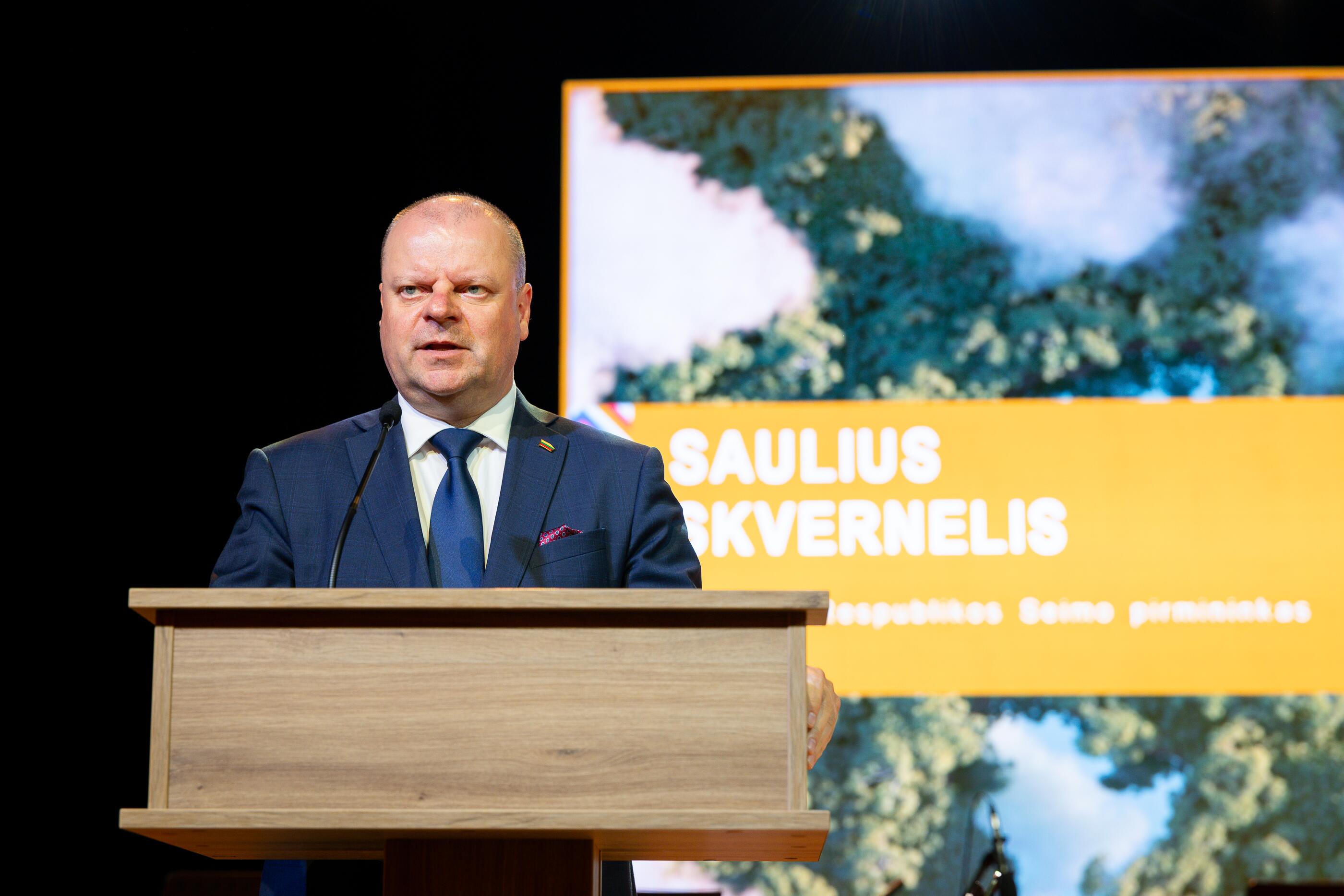 Dialogas: S. Skvernelis įsitikinęs, kad tarp verslo ir valstybės turi vykti diskusijos.