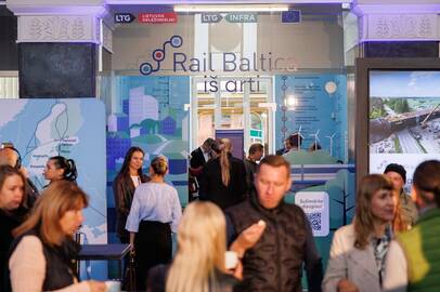 „Rail Baltica“ infocentro atidarymas Kauno geležinkelio stotyje.