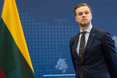 Užsienio reikalų ministras Gabrielius Landsbergis