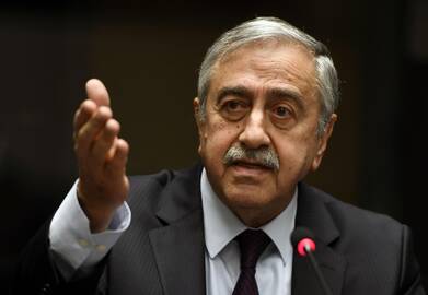 Kipro turkų lyderis Mustafa Akinci