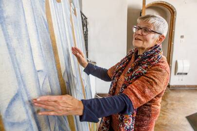  Ženklai: anuomet dirbusi su L. Truikiu, T. Blažiūnienė jautė, kad maestro visą restauravimo procesą stebėjo iš aukštybių.