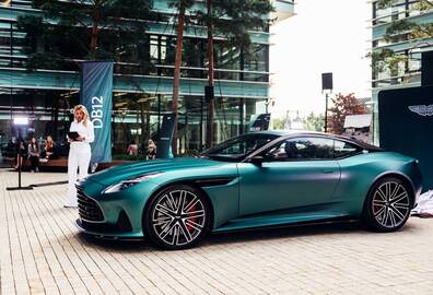 Naujokas: Lietuvoje debiutavo „Aston Martin DB12“.