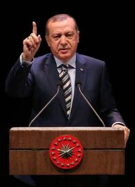 Turkijos prezidentas Recepas Tayyipas Erdoganas