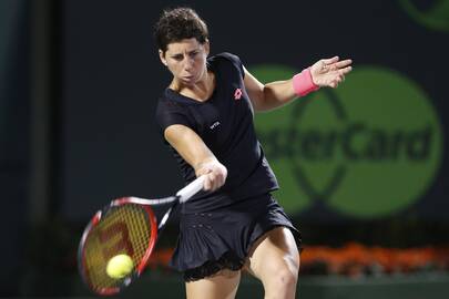 Carla Suarez Navarro.