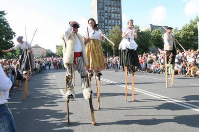 Laukimas: 2009 m. festivalio metu Klaipėdą užplūdo tūkstančiai dalyvių ir žiūrovų.