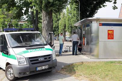 Išpuoliai: nuo vandalų viešieji tualetai uostamiestyje nukenčia itin dažnai.