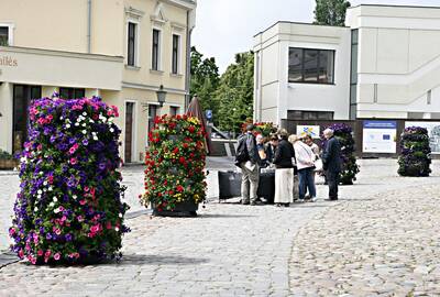 Teatro aikštė.