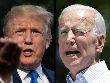 Donaldas Trumpas ir Joe Bidenas