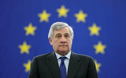 Europos Parlamento pirmininkas Antonio Tajani