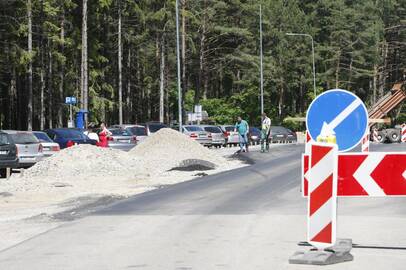 Tempas: Karklės kelyje darbai vyks visu pajėgumu.