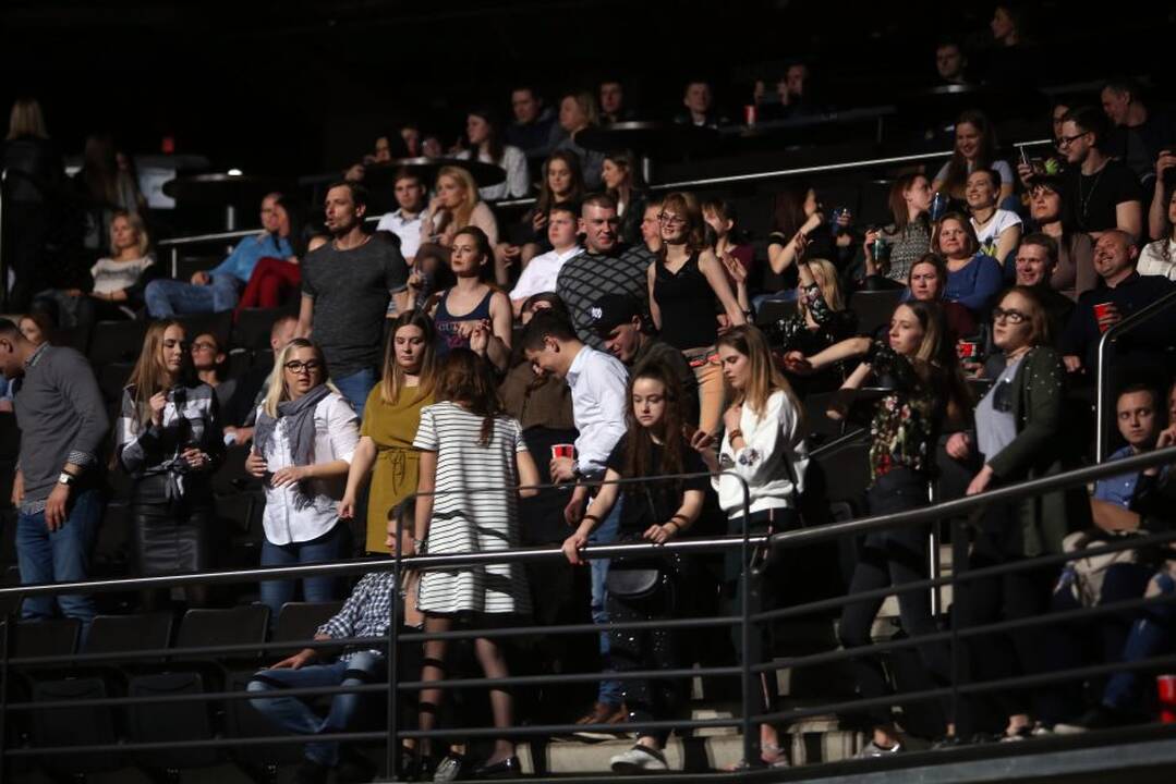 „Žalgirio“ arena virto šokių aikštele