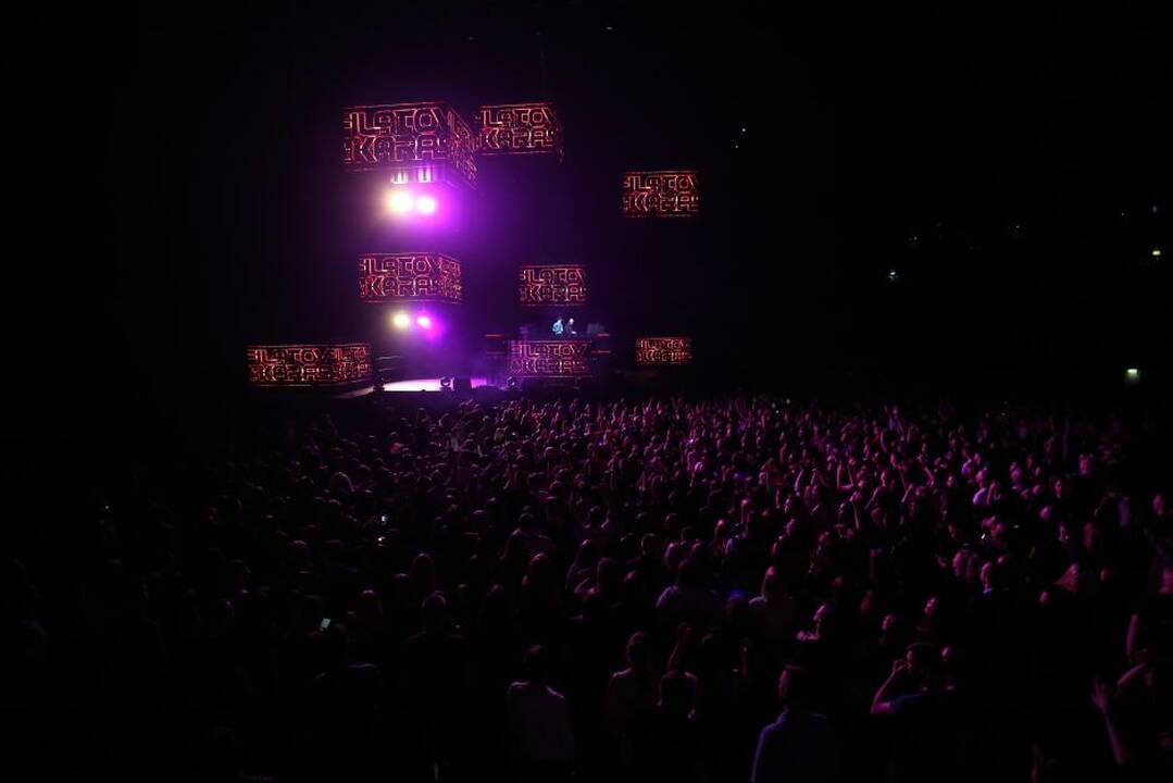 „Žalgirio“ arena virto šokių aikštele