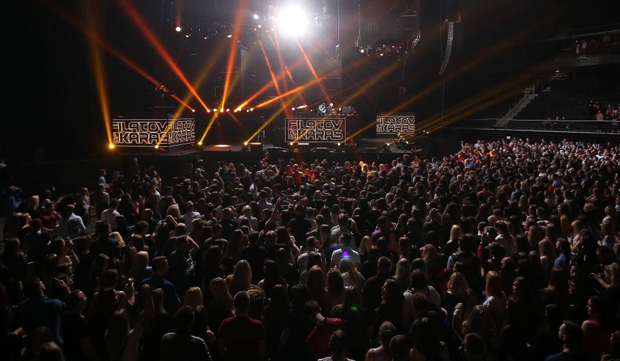 „Žalgirio“ arena virto šokių aikštele