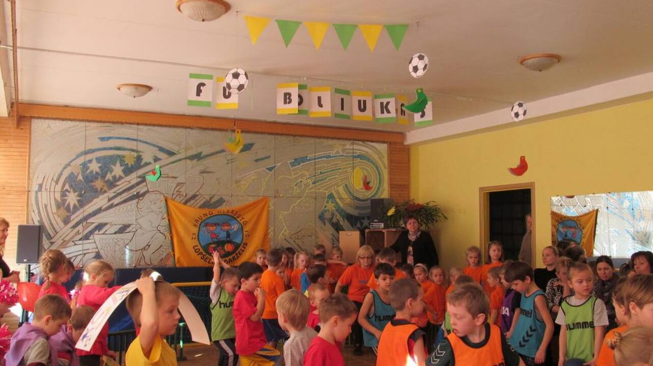 Aleksoto darželyje – futboliuko finalas