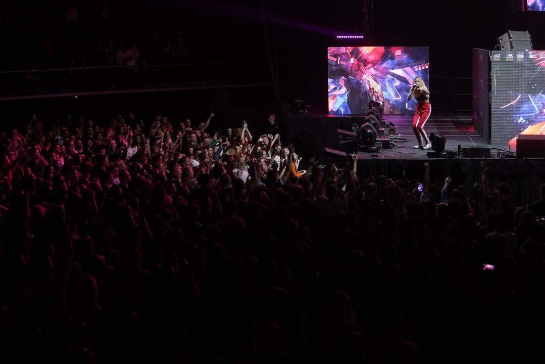 „Žalgirio“ arena virto šokių aikštele