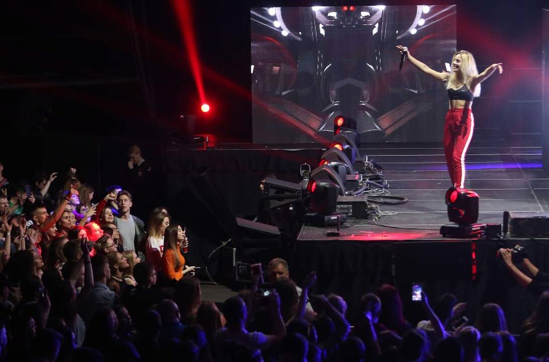 „Žalgirio“ arena virto šokių aikštele
