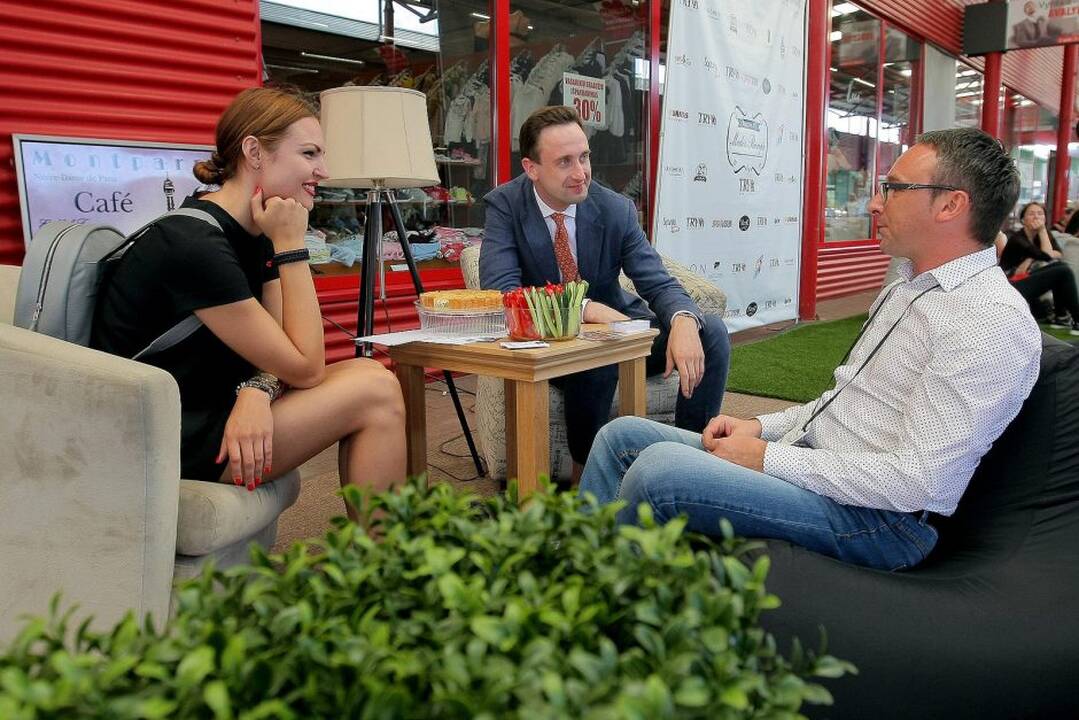 Šeštadienį Kaune, prekybos miestelyje „Urmas“ vyko šventė „Mados rampa“.