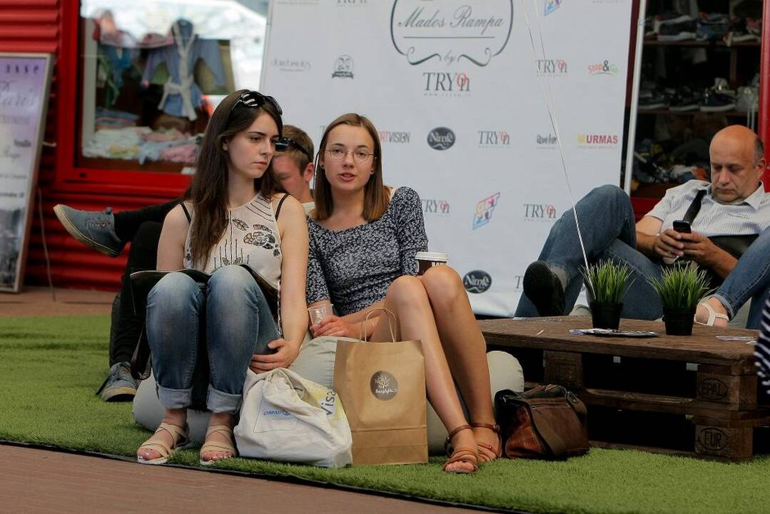Šeštadienį Kaune, prekybos miestelyje „Urmas“ vyko šventė „Mados rampa“.