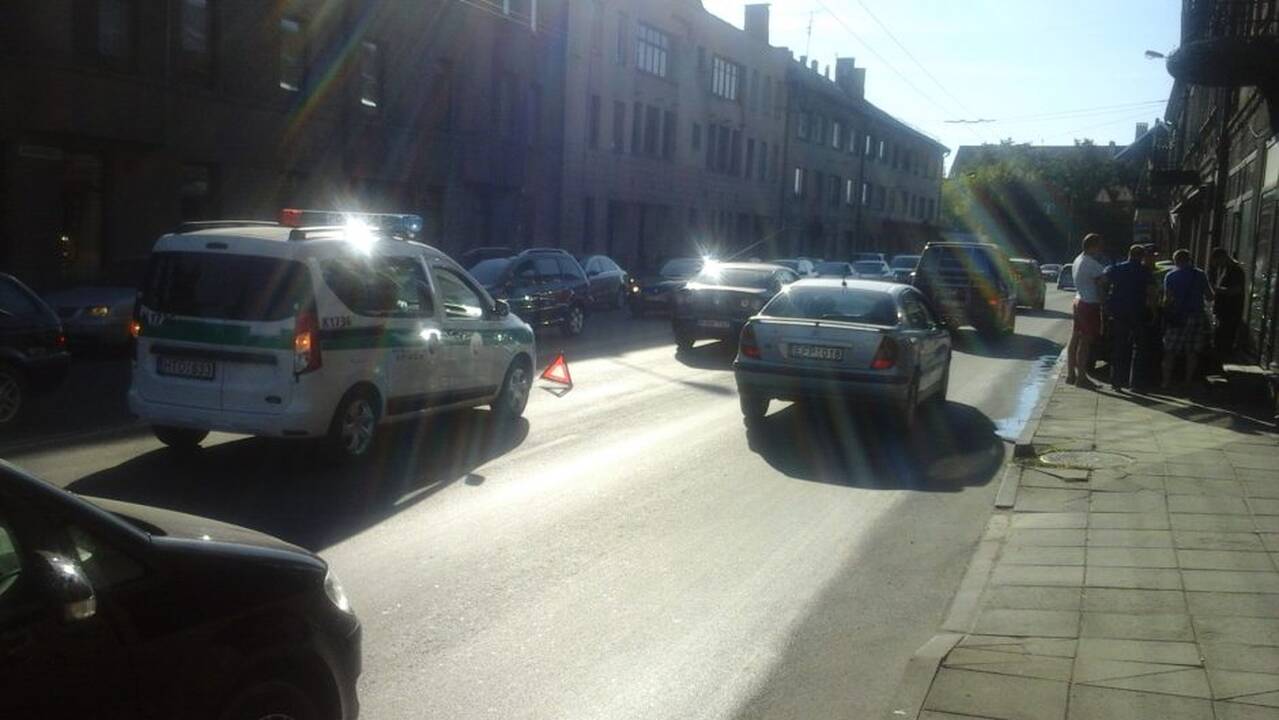 Avarija Šv. Gertrūdos gatvėje