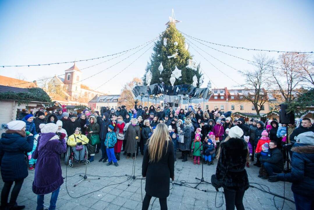 Kalėdinio miestelio atidarymas