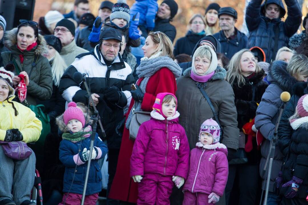 Kalėdinio miestelio atidarymas