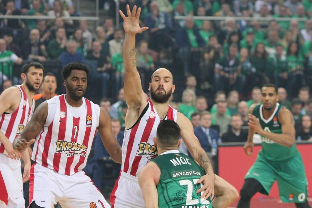 Eurolyga: „Žalgiris“ – „Olympiakos“ 101:91