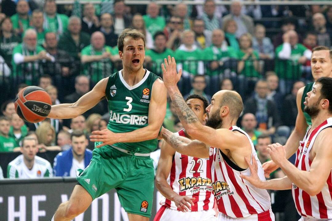 Eurolyga: „Žalgiris“ – „Olympiakos“ 101:91