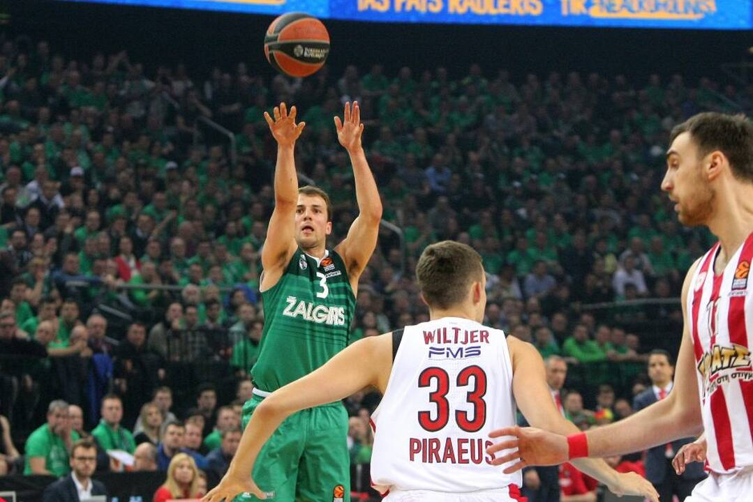 Eurolyga: „Žalgiris“ – „Olympiakos“ 101:91