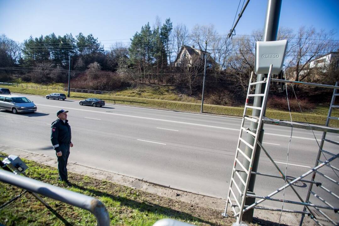 Radaro bandymas Nuokalnės gatvėje