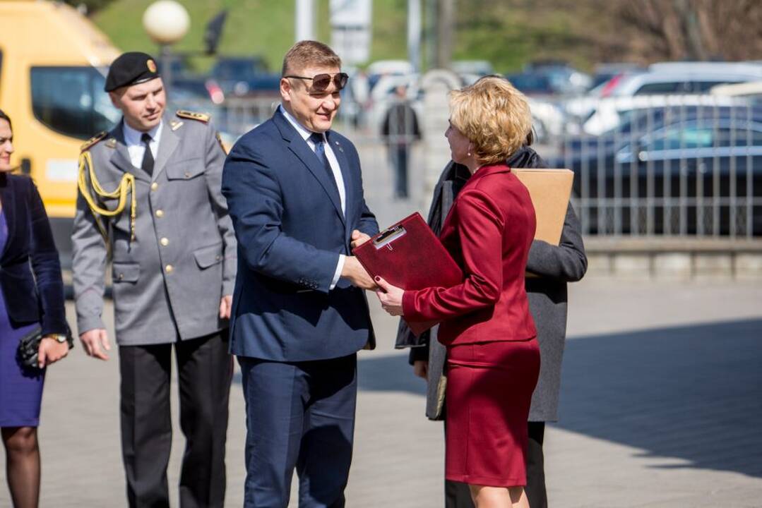 Kadetų priesaika prezidentūroje