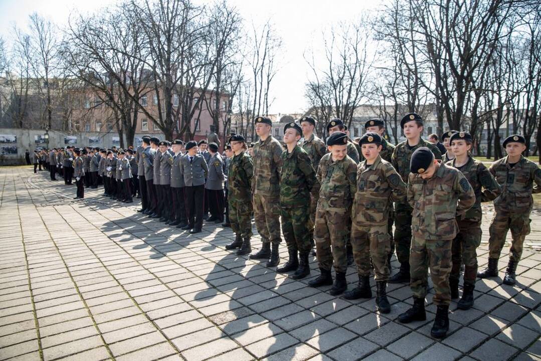Kadetų priesaika prezidentūroje