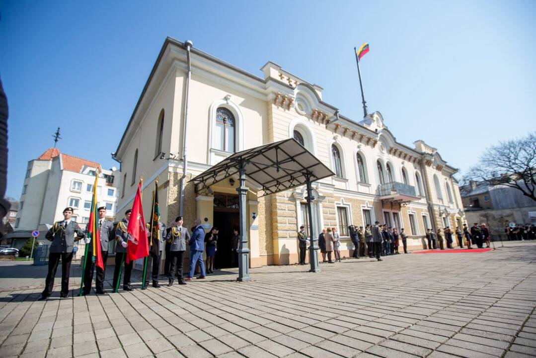 Kadetų priesaika prezidentūroje