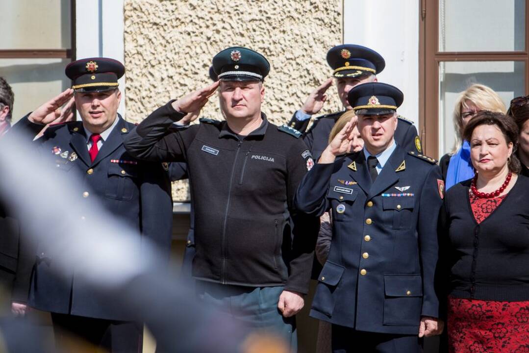 Kadetų priesaika prezidentūroje