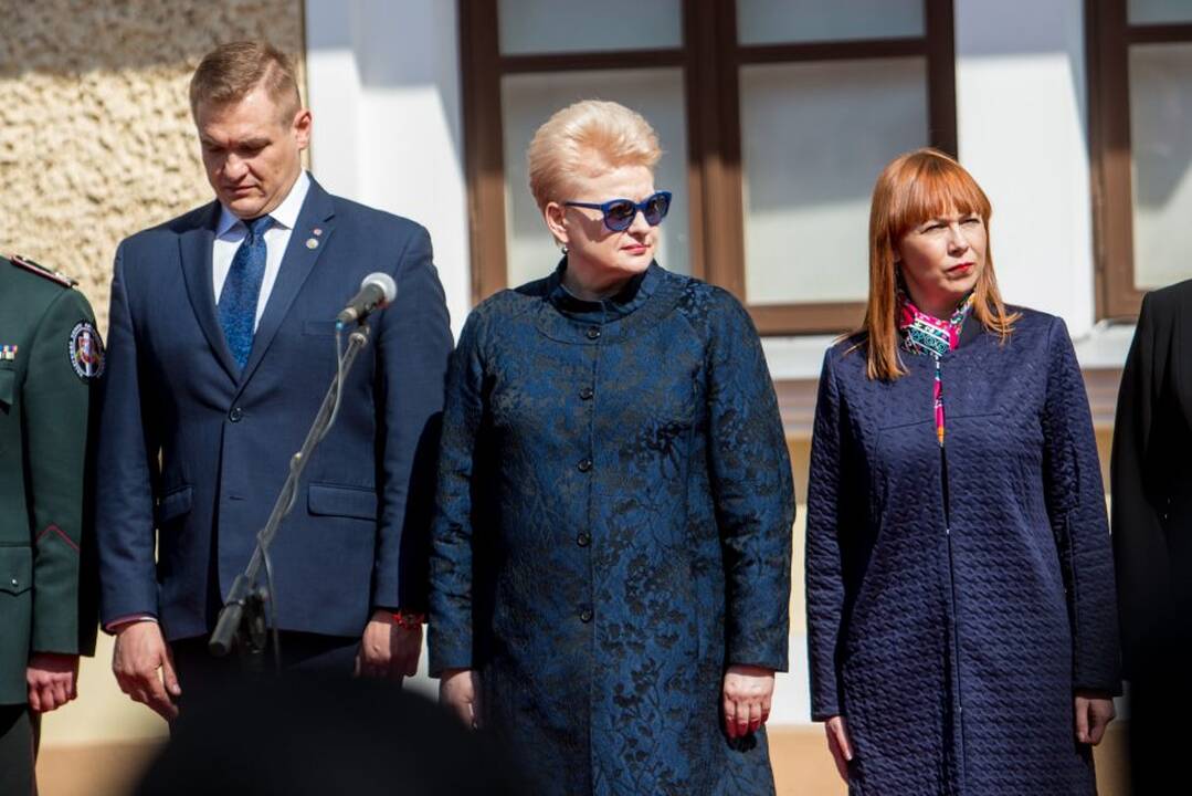 Kadetų priesaika prezidentūroje
