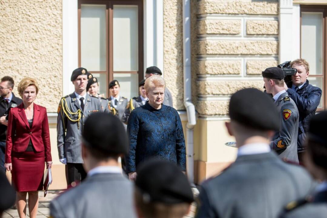 Kadetų priesaika prezidentūroje