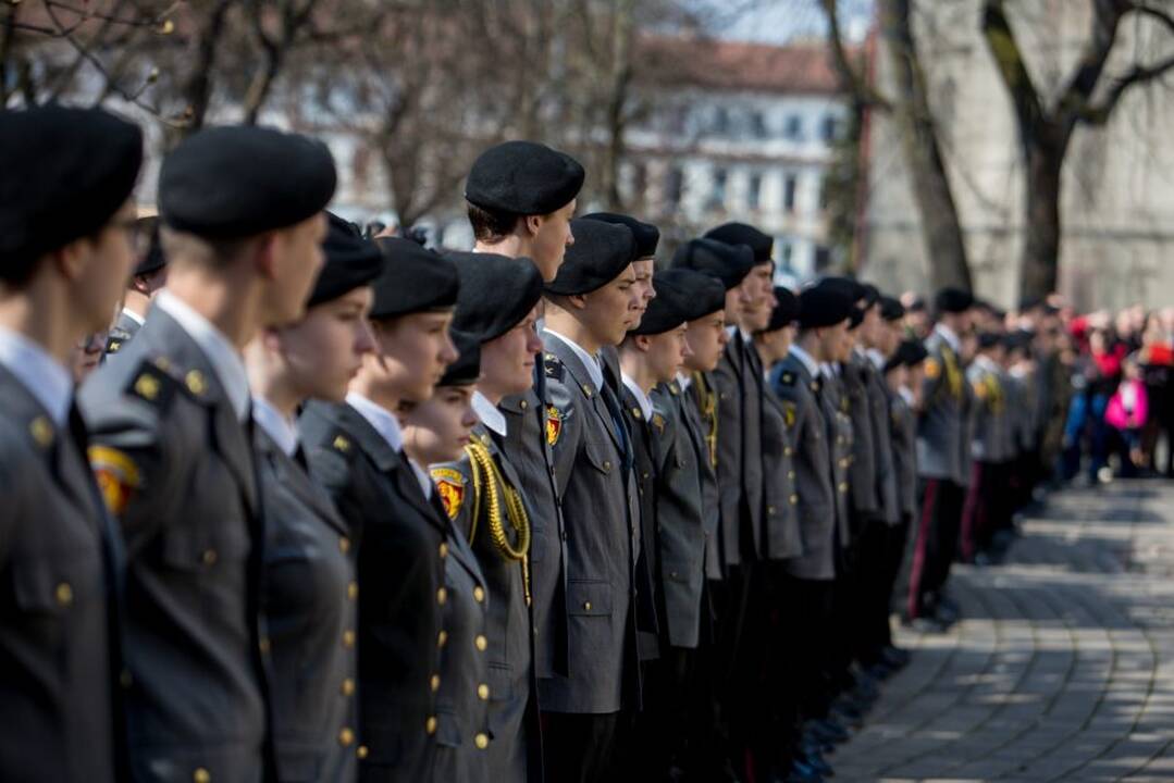 Kadetų priesaika prezidentūroje