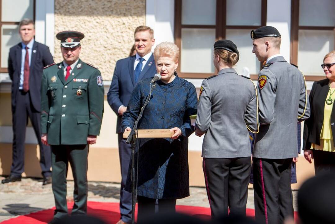 Kadetų priesaika prezidentūroje