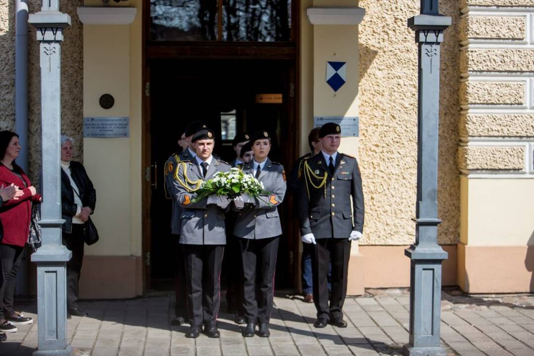 Kadetų priesaika prezidentūroje