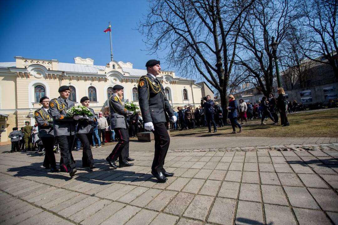 Kadetų priesaika prezidentūroje