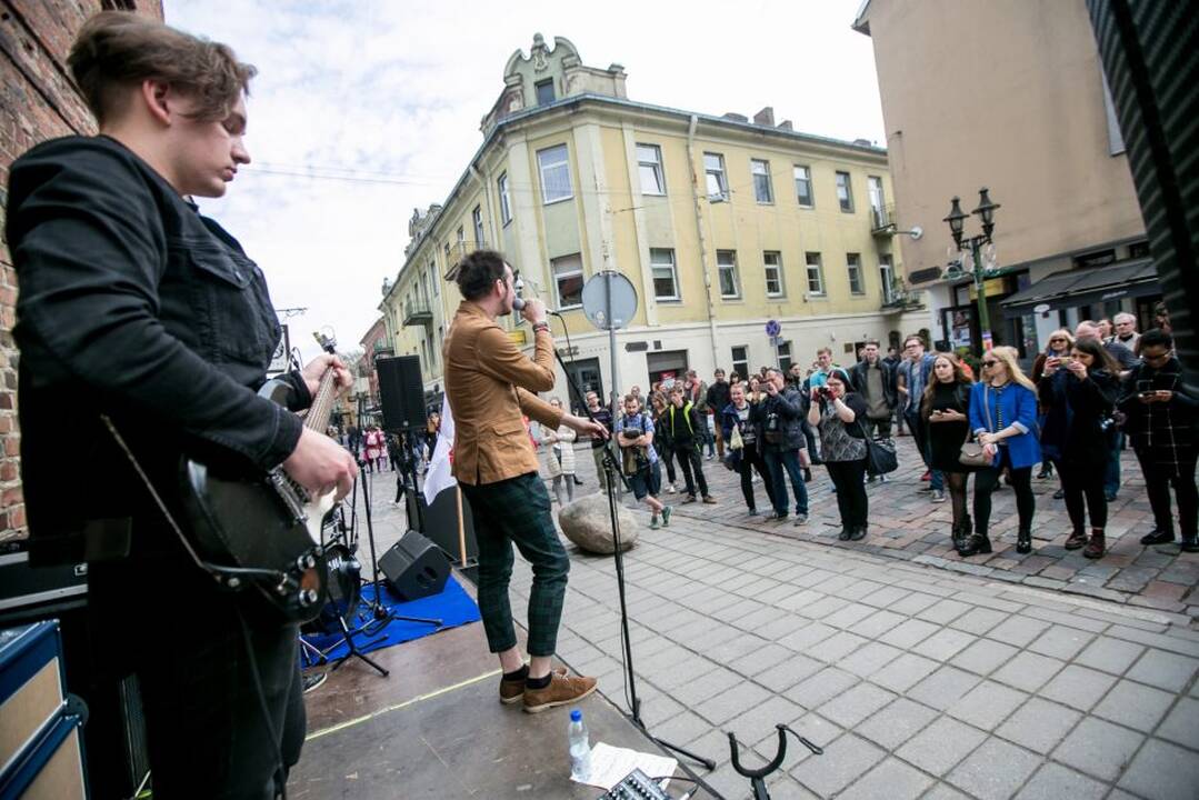 Džiazo gatvės akimirkos