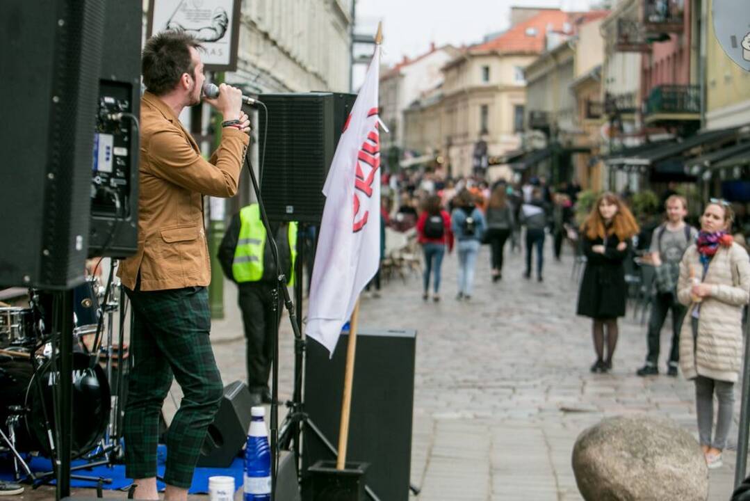 Džiazo gatvės akimirkos