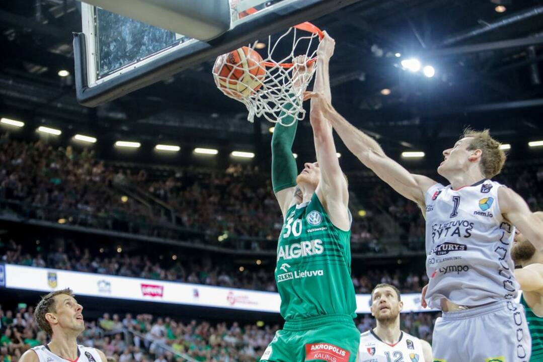 LKL finalas: „Žalgiris“ – „Lietuvos rytas“ 80:70