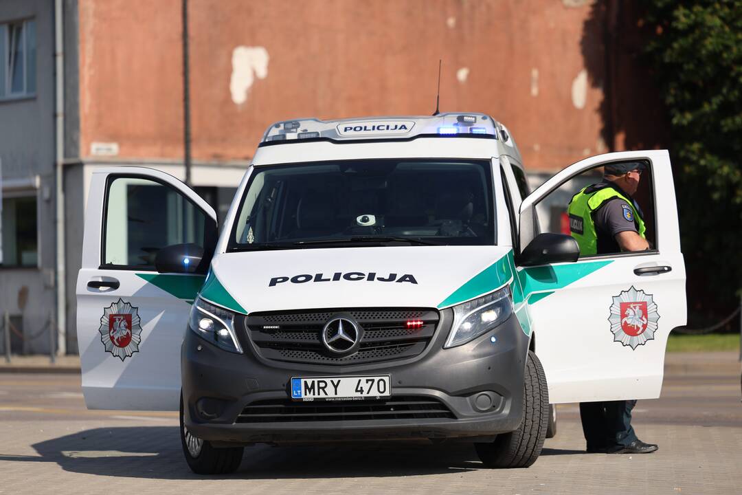 Karaliaus Mindaugo prospekte – avarija