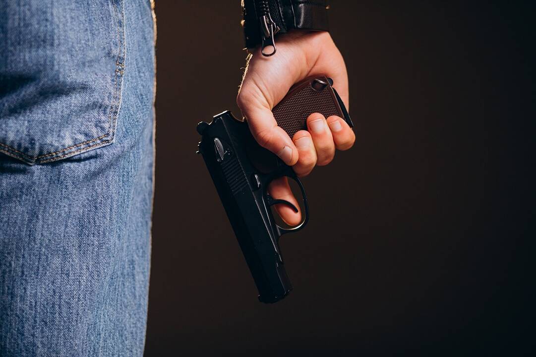 Šilainių mįslė: po kurjerio užpuolimo iš girto įtariamojo namų paimti visi jo legalūs ginklai