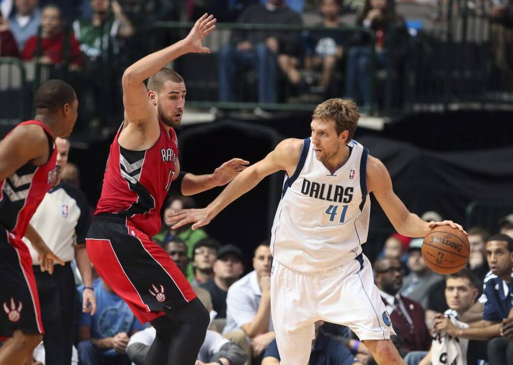 Toronto „Raptors“ palaužė Dalaso „Mavericks“