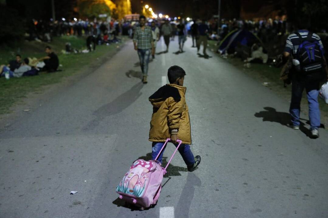 Migrantų krizė aštrėja