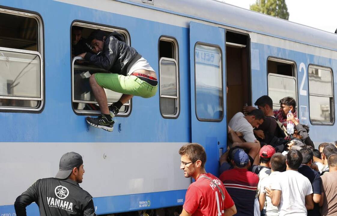 Migrantų krizė aštrėja