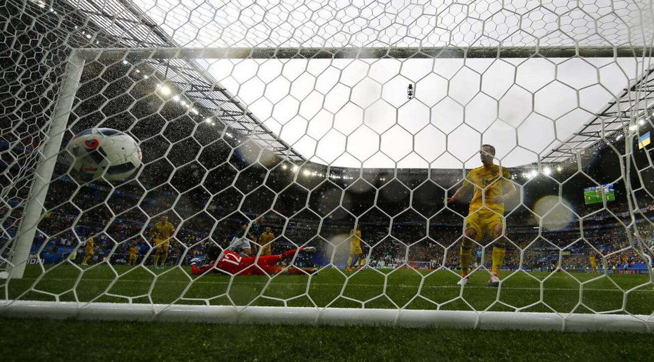 Euro 2016: Šiaurės Airija - Ukraina 2:0