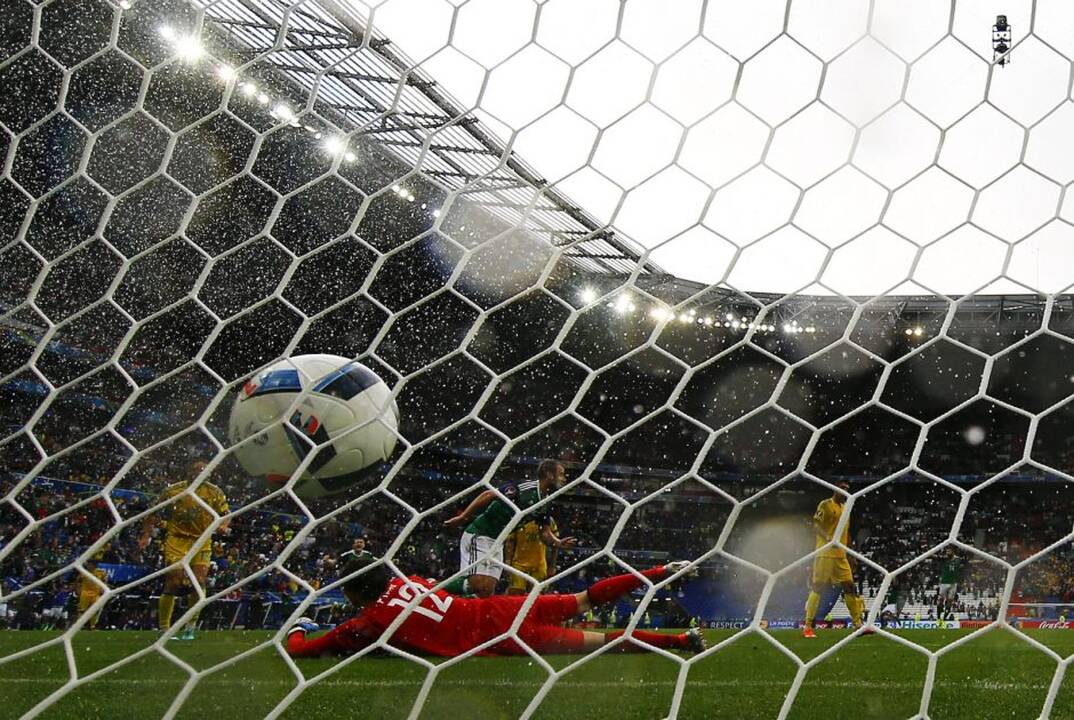 Euro 2016: Šiaurės Airija - Ukraina 2:0